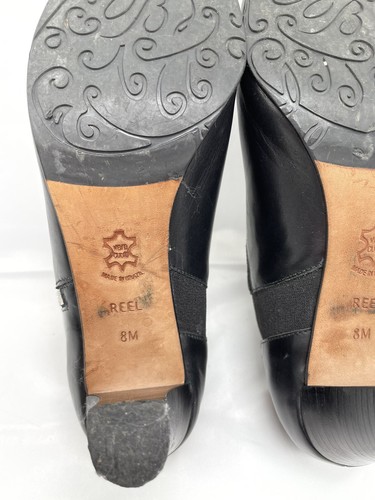 Brighton Heeled Ankle Boots Women’s Sz 8M Black - Picture 9 of 11