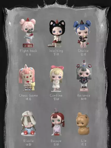 Genuine POP MART TINYTINY The Prologue Series Confirmed Figure Gift HOT - Choice - Foto 8 di 23