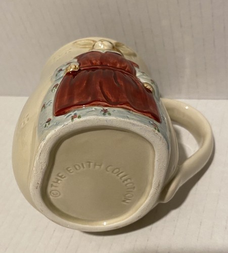 Taza pintada a mano Mama Bunny Rabbit Otagiri The Edith Collection taza Japón - Imagen 5 de 9