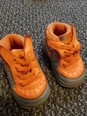 orange air force 1 toddler