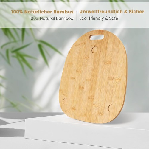 Gleitbrett für Thermomix TM6 TM5, Bambus Gleitbrett Zubehör Schnelles Bewegen - Bild 5 von 8