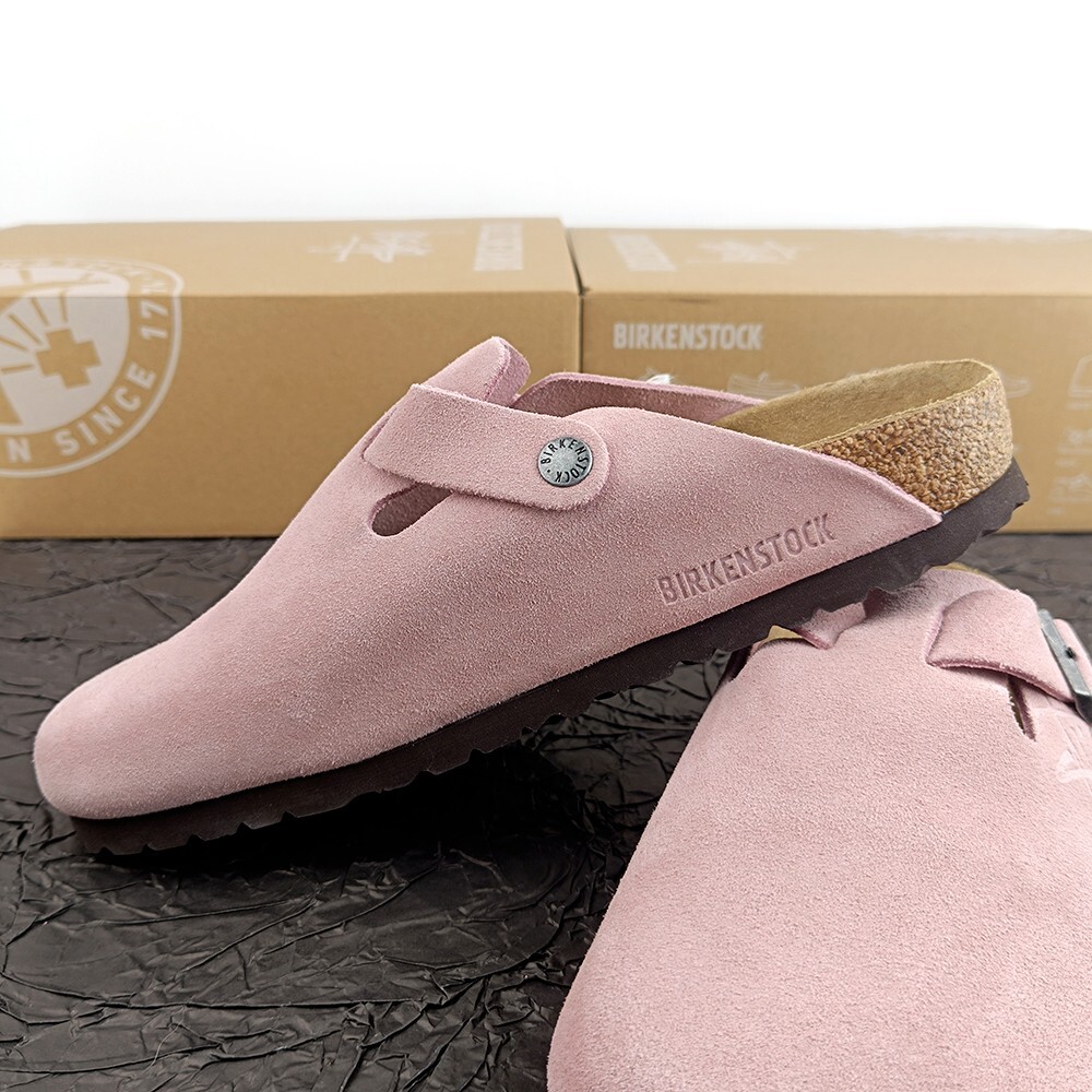 靴 Stussy x BIRKENSTOCK Boston Dusty Pink s-l400.jpg
