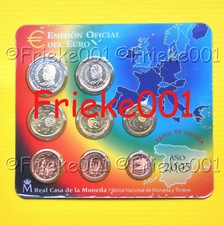 Spanje - Espagne - Officiële set 2003 BU.(Met Barcode)