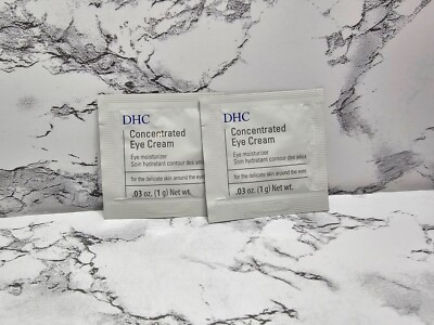 DHC Concentrated Eye Cream Moisturizer 0.03floz Sample Size Sealed 2pk Free Ship