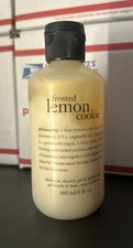 NEW SEALED PHILOSOPHY 6 OZ SHAMPOO SHOWER BATH GEL FROSTED LEMON COOKIE B GRADE