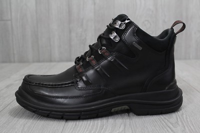 clarks gore tex black shoes