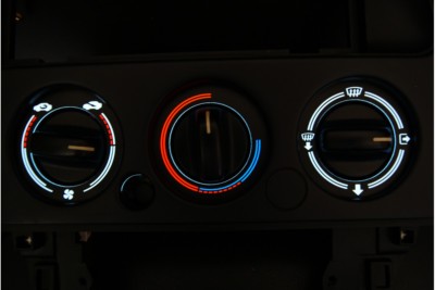 Peugeot 306 - Heater control panel glow gauge plasma dials tachoscheibe glow shi