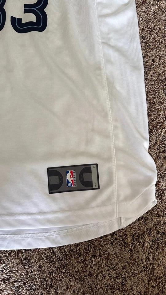 Camiseta deportiva blanca usada Marc Gasol Memphis Grizzlies talla S Fanatics Fast Break Foto 2 de 4