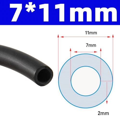 2 mm - 32 mm Fluorgummischlauch Benzin Kraftstoffschlauch Ölschlauch Dieselleitung - Bild 32 von 35