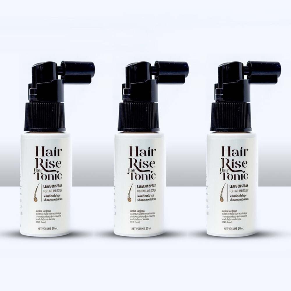 3x Hair Rise Hair Tonic Scalp Care Hair Growth Spray Thinning Hair