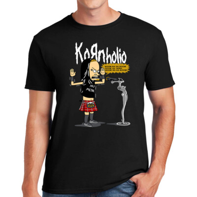 Neu Kornholio lustiges Herren Damen T-Shirt Party Witz Geschenk Neuheit Oberteil Shirt