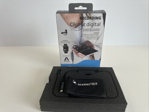 Sennheiser ME 2-II Recording Clip Mic Microphone IOS iPhone iPad iPod Apogee - 第 1/12 張圖片