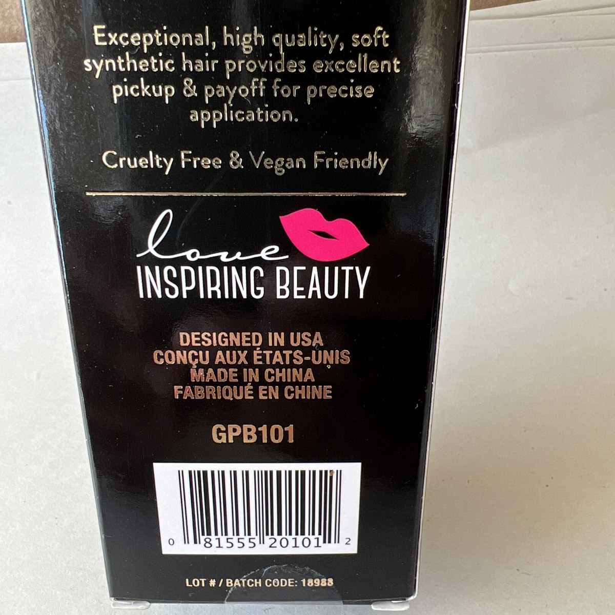 cream L.A. Girl 0081555201012 Pro Cosmetic Brush Powder. 101 Large