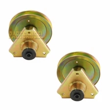 2PK Spindle Assembly for John Deere AM124511 AM118532 AM1STX38 STX46 Black Deck