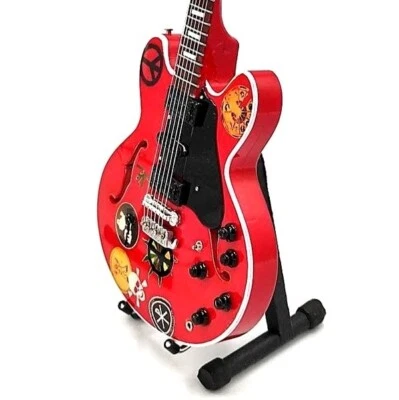 Miniature Guitar TEN YEARS AFTER ALVIN LEE Memorabilia FREE Stand GIFT DISPLAY