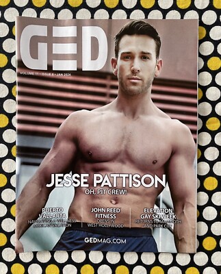GED Gay Entertainment Directory Magazine - JAN 2024 feat. Jesse