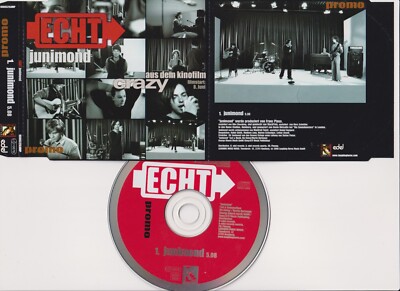 Rio Reiser / Echt   Junimond - 1 Track Promo Single CD 2000 Laughing Horse