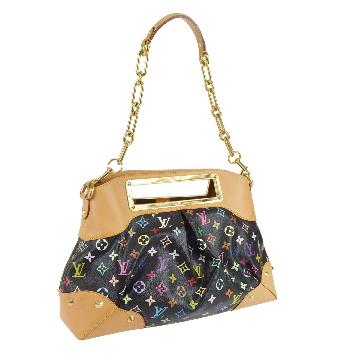 Louis Vuitton Judy GM 2way Handbag Monogram Multicolor M40254 