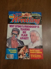 Vintage January 1990 Inside Wrestling Magazine Ric Flair. K2211