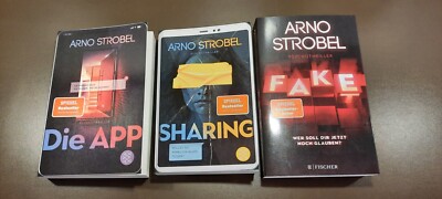 Arno Strobel, Die App, Sharing und Fake