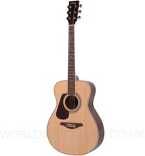 Vintage Lh-v300 Left Handed V300 Acoustic Guitar Natural - Brand New