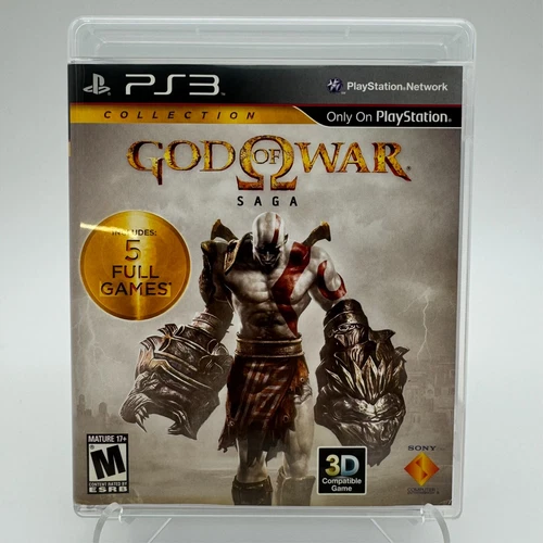 God of War Saga Dual Pack - PlayStation 3 PS3  - Game + Case + 1 Year Warranty