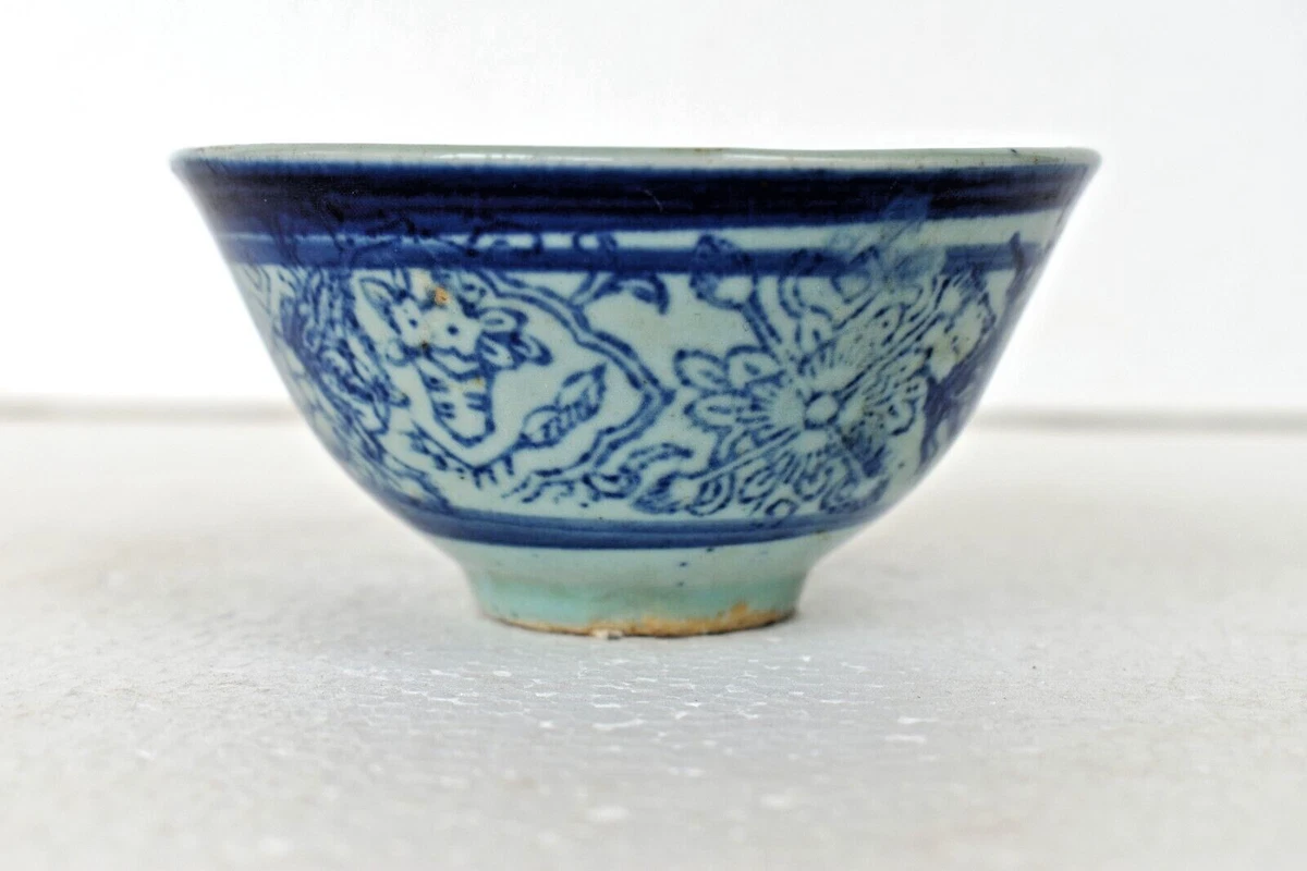 蓝色1900-1940 中国古董碗| eBay