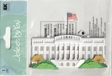 Jolee's by You 3-D non adhesive Embellishment WHITE HOUSE 60841 FAST FREE SHIP!