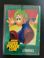 Nintendo Power Super Power Club Lemmings Trading Card #13