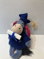 The Disney Store: Graduation Eeyore Mini Bean Bag
