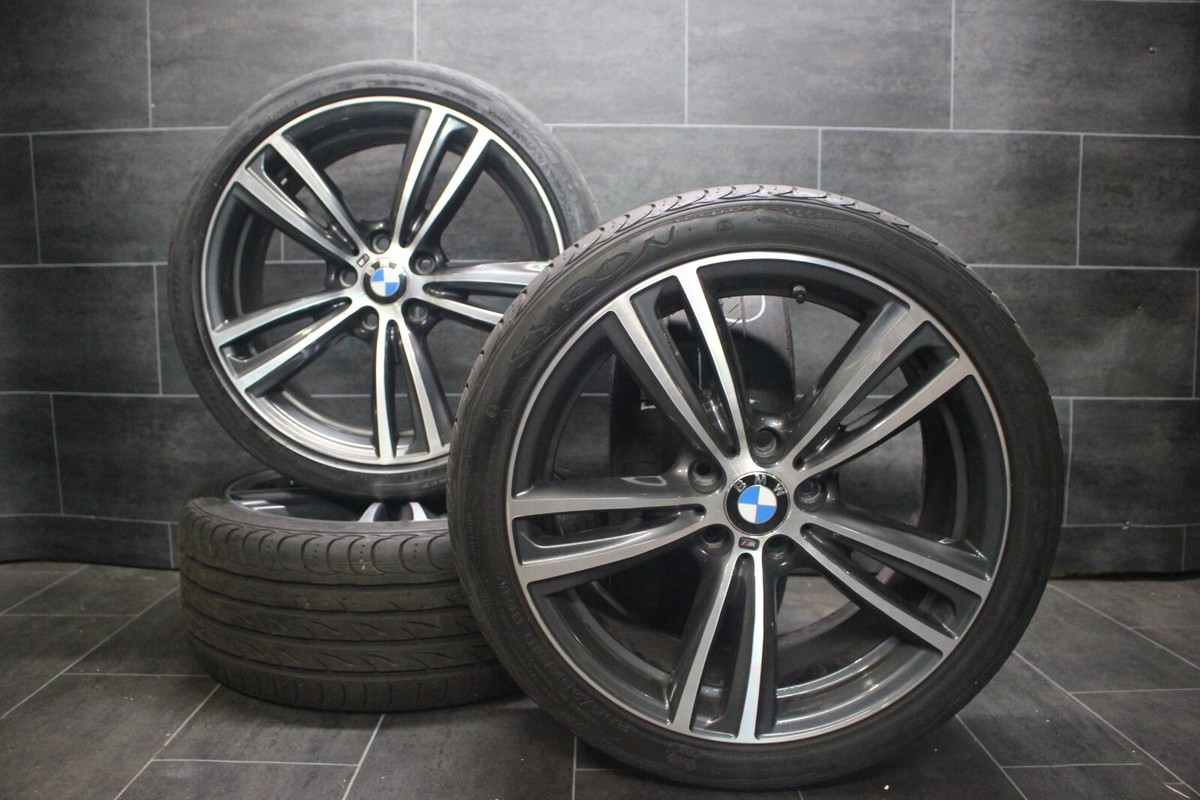 4x Original BMW M442 3er F30 4er Alufelgen 19 Zoll Sommerräder 