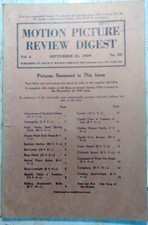 September 25, 1939 Motion Picture Review Digest Vol 4 No 27-39 Sherlock Holmes