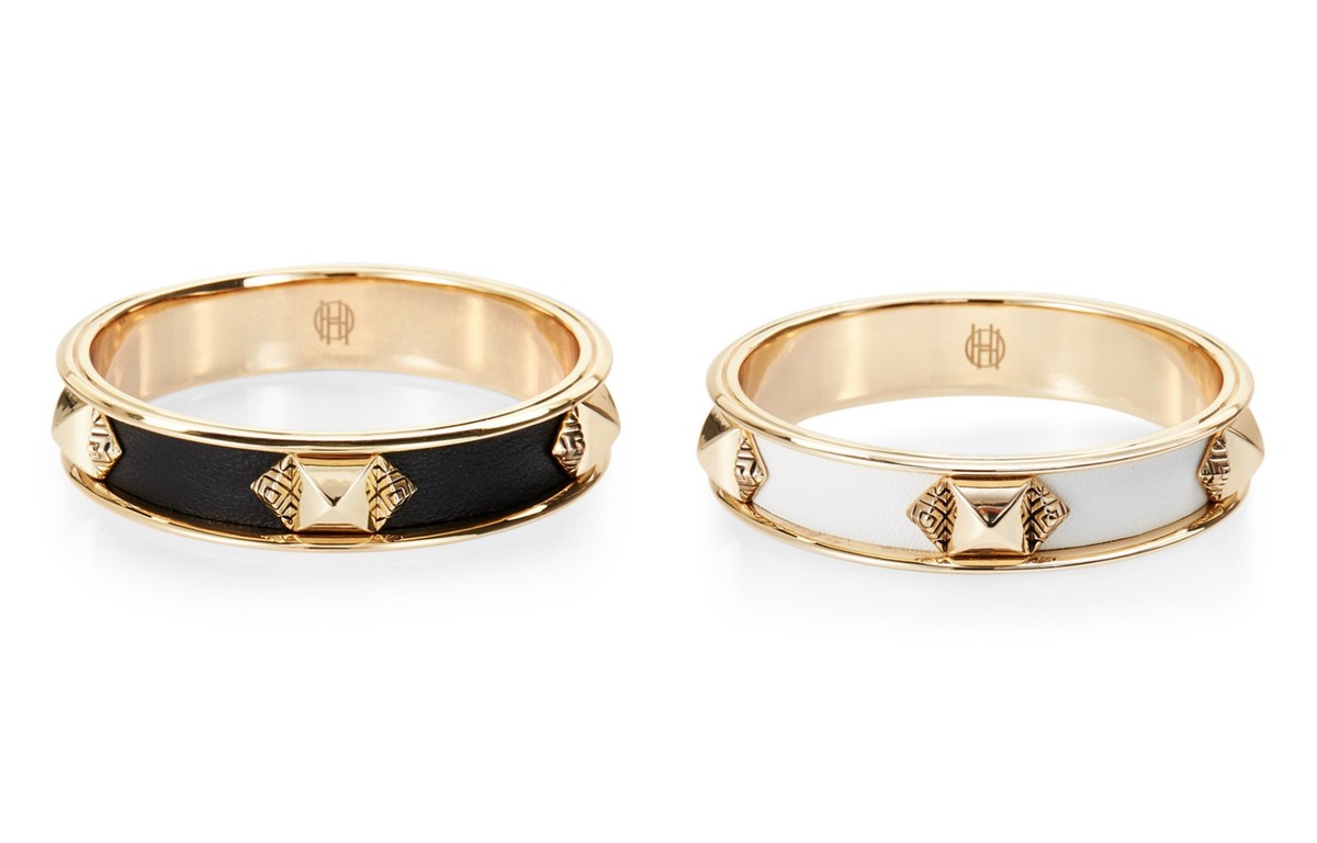 House of Harlow1960／Crystal Leatherバングル House of Harlow1960／Crystal Leatherバングル