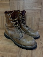 VTG🔥 Irish Setter Sport Round Hunting Boots Sz 7 A Lug Vibram Sole Made in USA