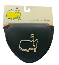 2025 Masters Tournament Premium Leather Links and Kings Mallet Putter Cover