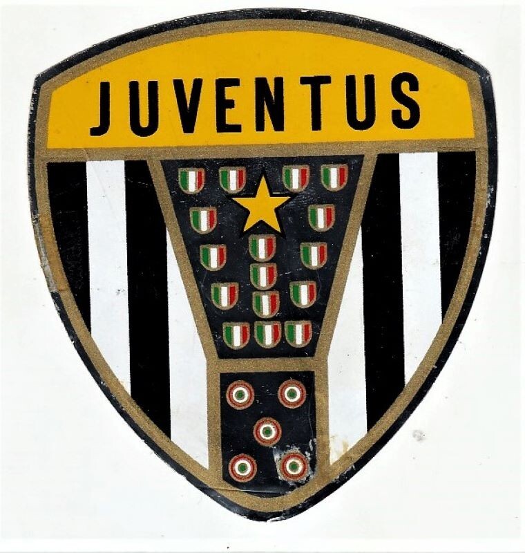 Adesivo Scudetto Juventus Tricolore 38 - Sagomato, PVC, Per Auto E Moto, Dimensioni 11cm - Foto 9