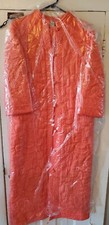 Vintage Made In Hong Kong Quilted 100 Rayon Robe