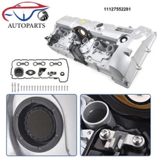 NEW Aluminum Engine Valve Cover BMW N52 E70 E82 E90 E91 328i 528i 128i X3 X5 Z4