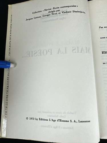 Aber die Poesie, Voznessensky, Rojdestvensky, Suleimenow 1972 - Bild 8 von 11