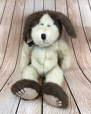 The Boyds Collection Vintage Jointed Dog Plush Stuffed Animal