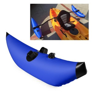 Kayak-PVC-Inflatable-Outrigger-Kayak-Canoe-Fishing-Boat-Standing-Float-Stabilize