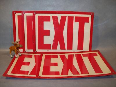 Plastic SP 71 EXIT Sign 10