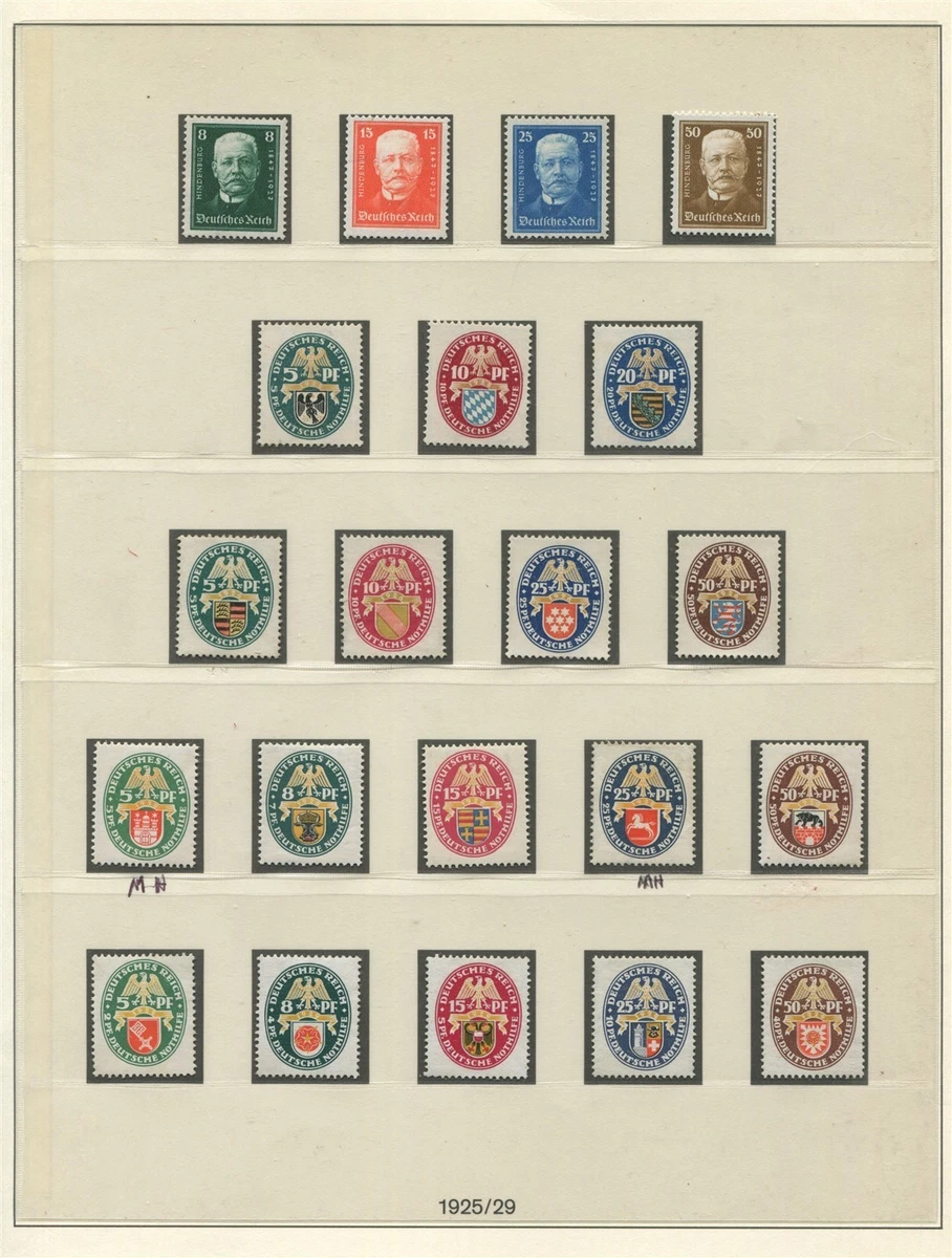 German Stamps 1921-1930 Year of Issue for sale | eBay