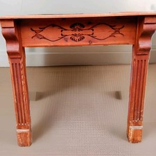 Reclaimed Victorian Pine Fireplace Surround Carved Wood Mantel Shelf Period 