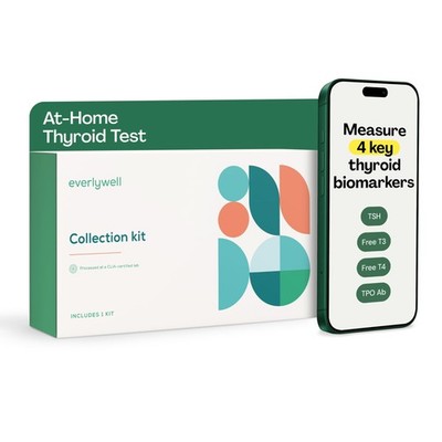Everlywell At-Home Thyroid Test Collection Kit for Women and Men, Get Accurat...