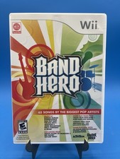 Activision Band Hero Nintendo Wii Complete Case Manual Disc 2009