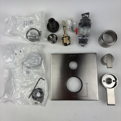 #ad #ad READ Delta Ara T27867 SS Pressure Balanced Shower Trim with Diverter Stainless $269.99