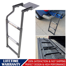 Pickup Truck Adjustable Tailgate Ladder Foldable For Chevy Silverado 15002500