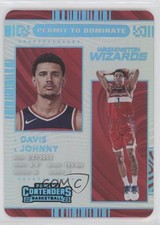 2022-23 Panini Contenders Permit to Dominate Johnny Davis #22 1u6