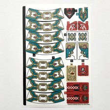 LEGO STICKER SHEET 80037 Dragon Of The East Monkie Kid Decals Stickers